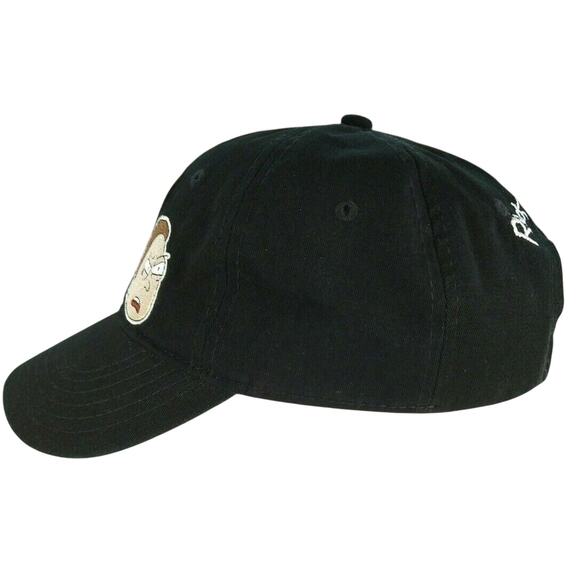 Rick and Morty Faces Adjustable Dad Hat Cap Black Adult Swim Strapback One Size - Picture 4 of 11